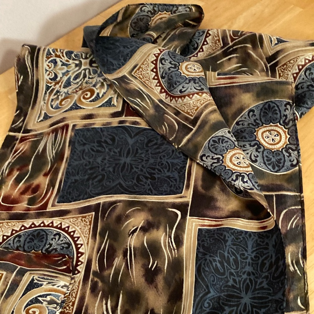 Scarf beautiful print